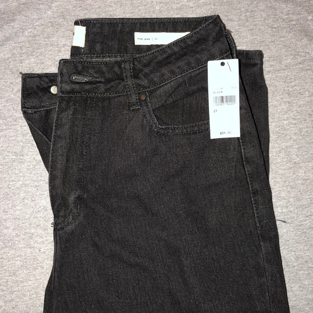 PACSUN BLACK MOM JEANS